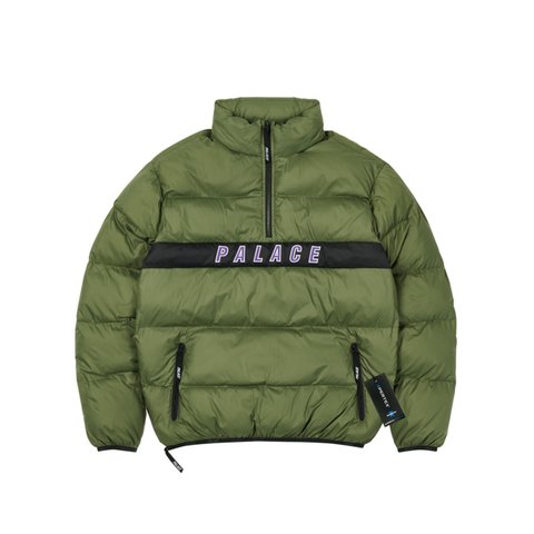 Palace RUFFER PUFFER JACKET GREEN - Colorway
