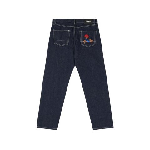 PALACE ZOMBY DENIM JEANS INDIGO