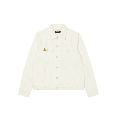 Palace PALACE ZOMBY DENIM JACKET WHITE - Colorway