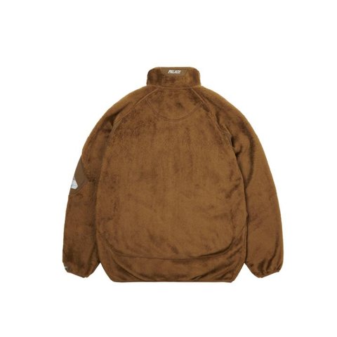 POLARTEC HIGH LOFT TRACK JACKET BROWN