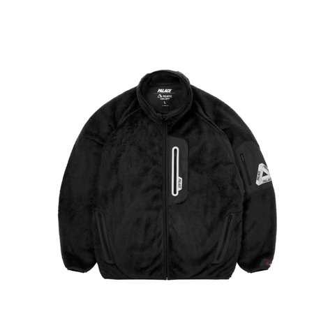 POLARTEC HIGH LOFT TRACK JACKET BLACK