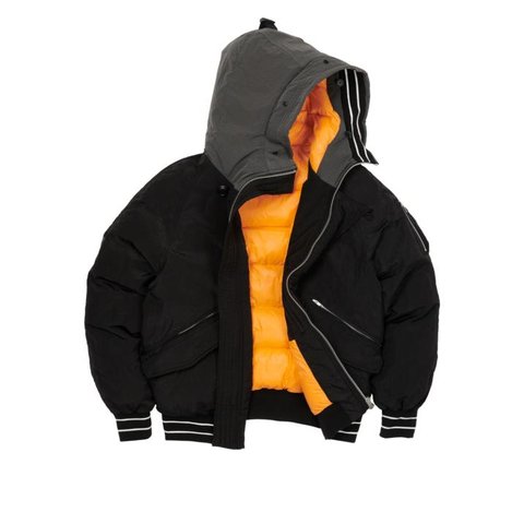 P-2B SHORT PARKA BLACK