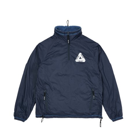 Palace POLAR GRID REVERSE JACKET NAVY - Colorway