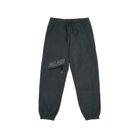 Palace POLAR GRID REVERSE BOTTOMS BLACK - Colorway