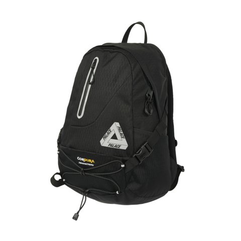 Palace CORDURA DOUBLE DIAMOND BACKPACK BLACK - Colorway