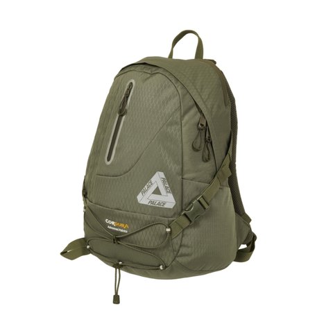 Palace CORDURA DOUBLE DIAMOND BACKPACK OLIVE - Colorway