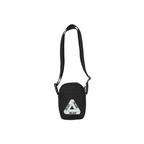 Palace CORDURA DOUBLE DIAMOND SHOT BAG BLACK - Colorway