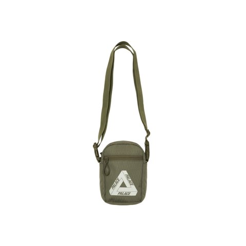 Palace CORDURA DOUBLE DIAMOND SHOT BAG OLIVE - Colorway