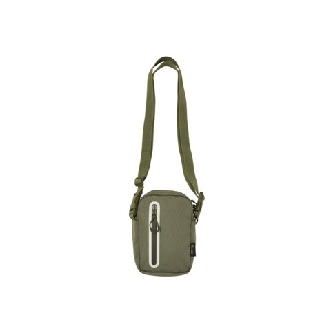 Palace CORDURA DOUBLE DIAMOND SHOT BAG OLIVE - Colorway
