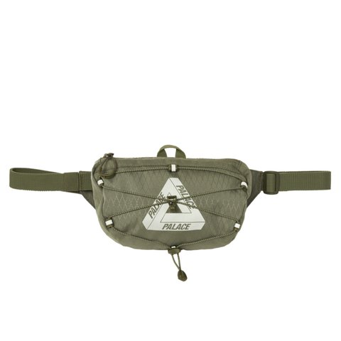 Palace CORDURA DOUBLE DIAMOND 2 WAY WAIST PACK OLIVE - Colorway