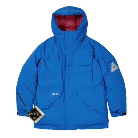 Palace GORE-TEX ARCTIC CARGO PARKA BLUE - Colorway