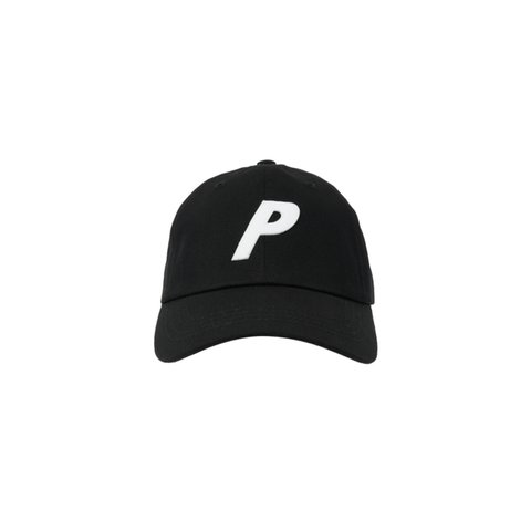 Palace CANVAS P 6-PANEL BLACK - Colorway