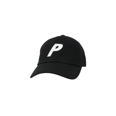 Palace CANVAS P 6-PANEL BLACK - Colorway