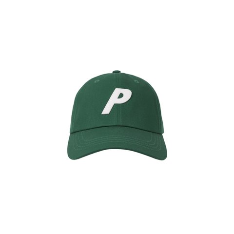 Palace CANVAS P 6-PANEL GREEN - Colorway