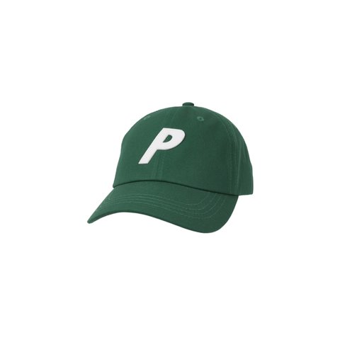 Palace CANVAS P 6-PANEL GREEN - Colorway