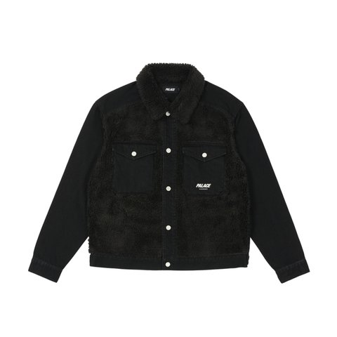Palace GRIZZLY DENIM JACKET BLACK - Colorway