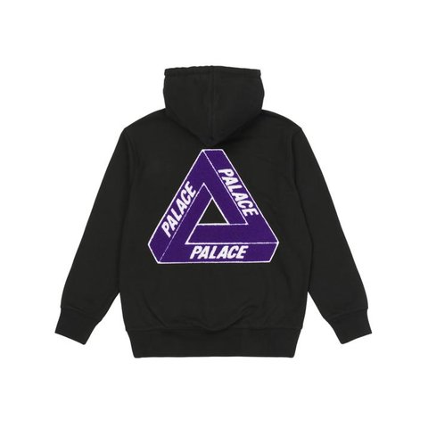 TRI-CHENILLE HOOD BLACK