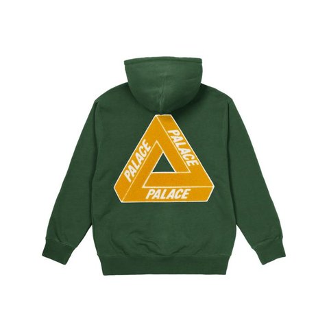 TRI-CHENILLE HOOD GREEN