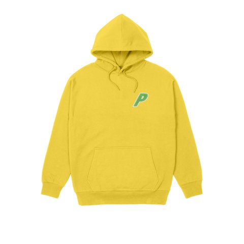 Palace TRI-CHENILLE HOOD YELLOW - Colorway