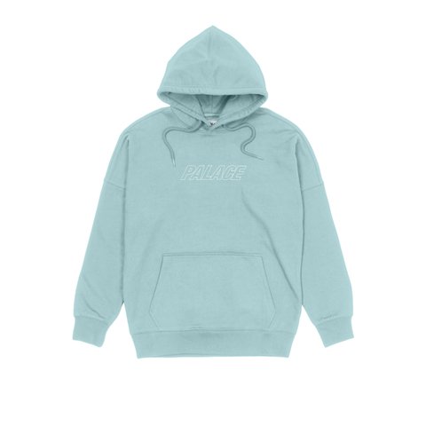 Palace JUMBO TRI-FERG DROP SHOULDER HOOD GREEN - Colorway