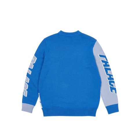 PALACE ZOMBY KNIT BLUE