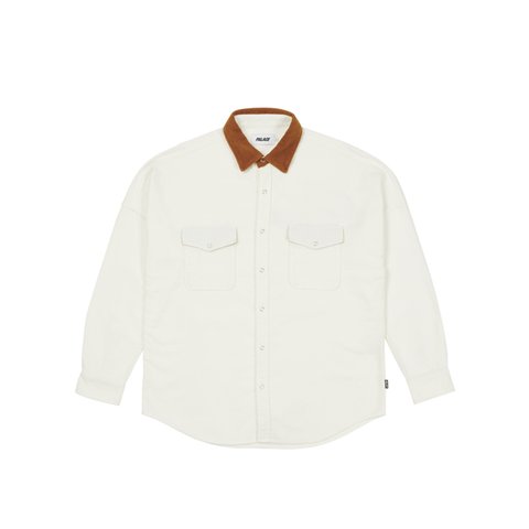 Palace MOLESKINE SHIRT WHITE - Colorway