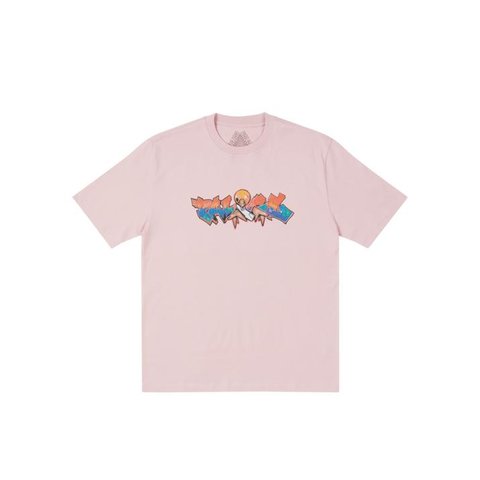 PALACE ZOMBY T-SHIRT LIGHT PINK