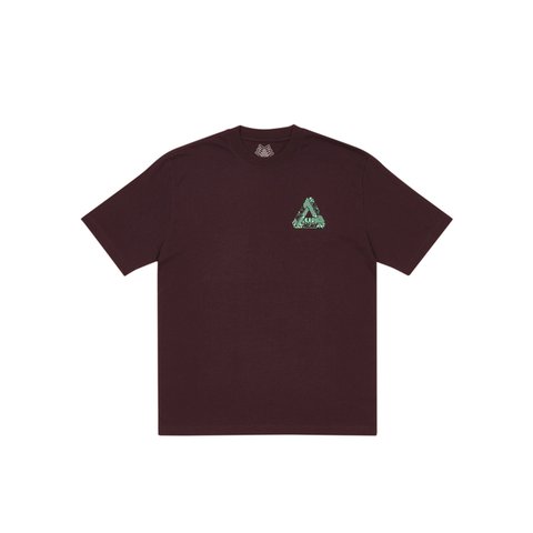 Palace TRI-EYE T-SHIRT BURGUNDY - Colorway
