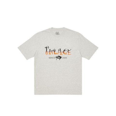 NEIN ELECTRICITY T-SHIRT GREY MARL