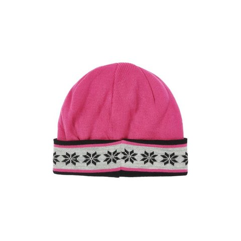 LOVE PALACE SNOWFLAKE BEANIE PINK
