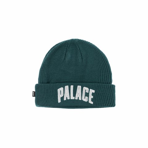 Palace ARCH LOGO BEANIE GREEN - Colorway