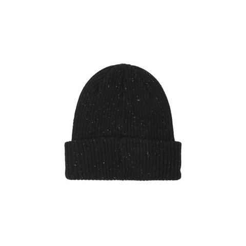 NEPPED TRI-FERG PATCH BEANIE BLACK