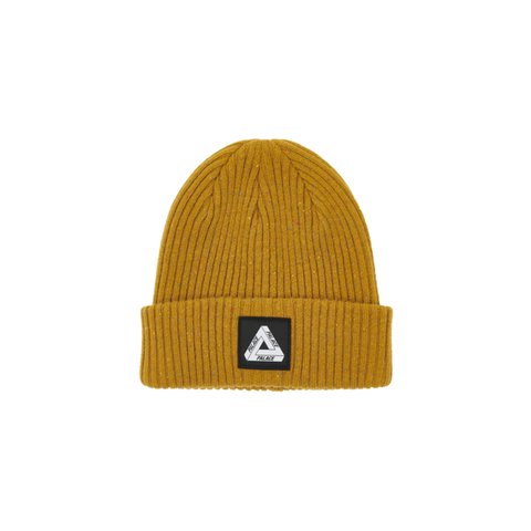 Palace NEPPED TRI-FERG PATCH BEANIE TAN - Colorway