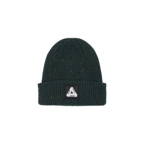 Palace NEPPED TRI-FERG PATCH BEANIE GREEN - Colorway