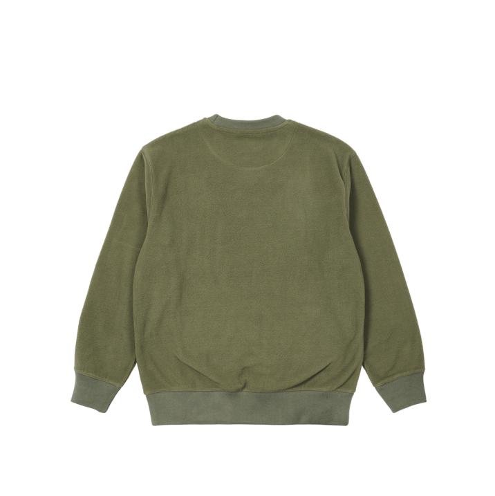 POLAR FLEECE SOFAR CREW DUSTY OLIVE
