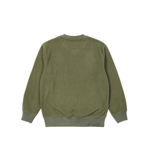 POLAR FLEECE SOFAR CREW DUSTY OLIVE