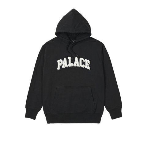 Palace PUFF DROP SHADOW HOOD BLACK - Colorway