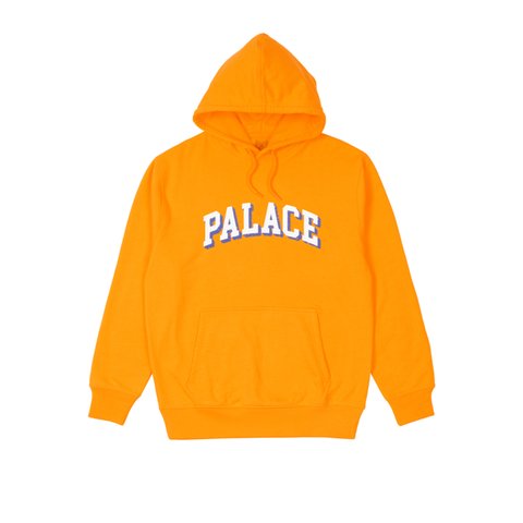 Palace PUFF DROP SHADOW HOOD ORANGE - Colorway