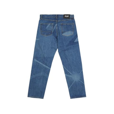 PALACE ZOMBY DENIM JEANS STONE WASH