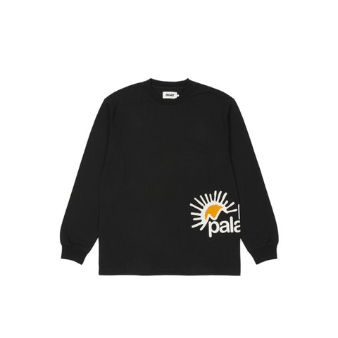 Palace LOVE PALACE LONGSLEEVE BLACK - Colorway