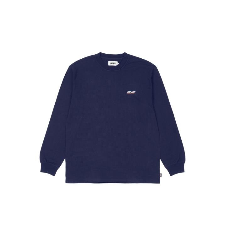 WAFFLE LONGSLEEVE NAVY