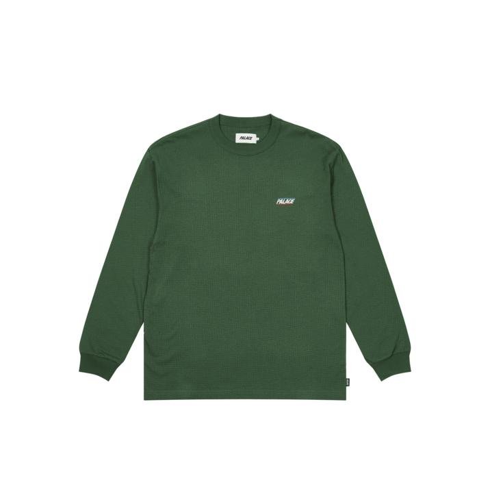 WAFFLE LONGSLEEVE GREEN