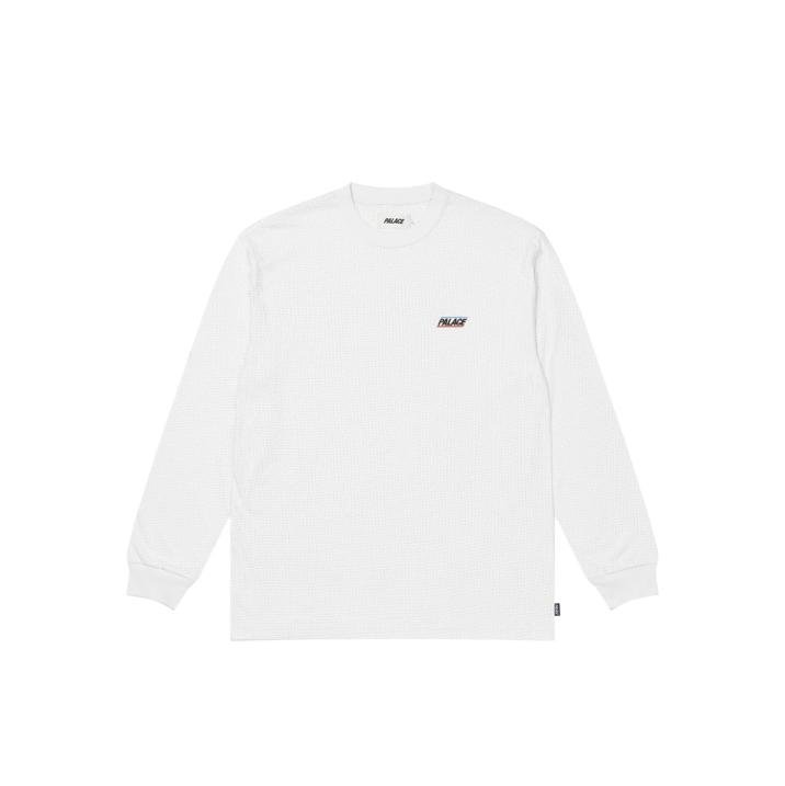 WAFFLE LONGSLEEVE WHITE
