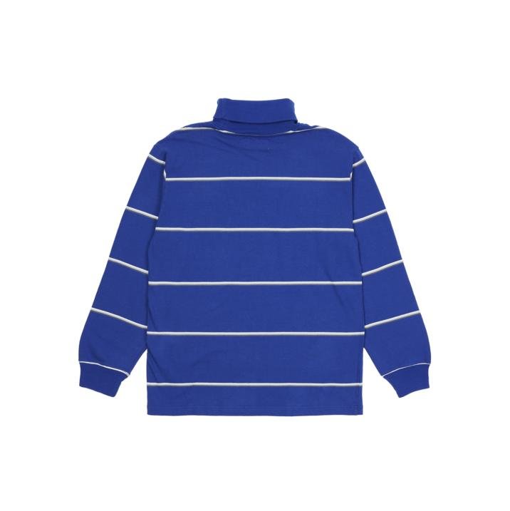 STRIPED TURTLENECK BLUE
