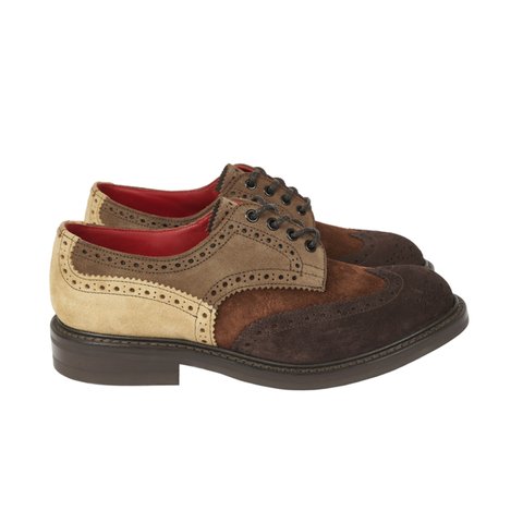 Palace PALACE TRICKER'S COUNTRY BROGUE SUEDE MULTI - Colorway