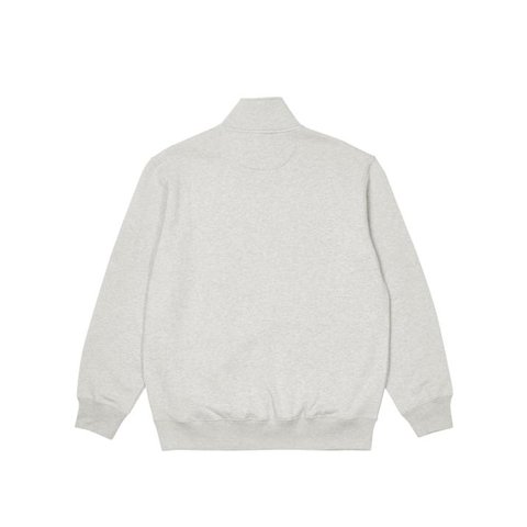 1/4 ZIP FUNNEL GREY MARL