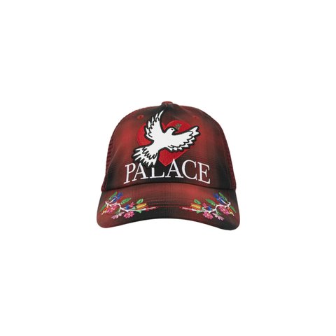 Palace DOVE TRUCKER HAT RED - Colorway