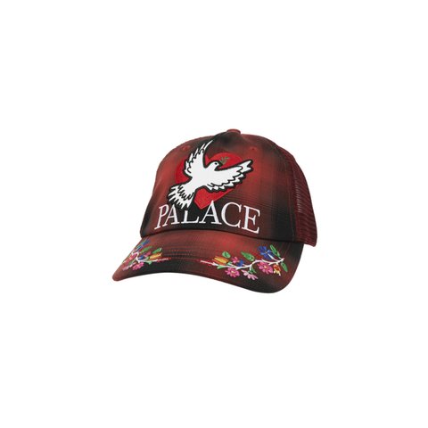 Palace DOVE TRUCKER HAT RED - Colorway