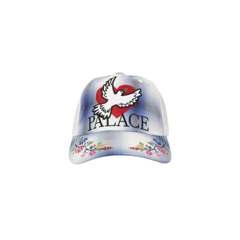 Palace DOVE TRUCKER HAT BLUE - Colorway