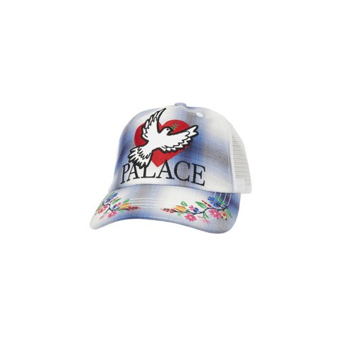 Palace DOVE TRUCKER HAT BLUE - Colorway
